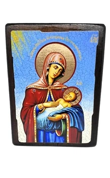 Икона Успокоительница Пресвятая Богородица (на дереве) 130*170 мм