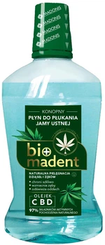 Ополіскувач для ротової порожнини Bio Madent Конопляний 500 мл (5902643060029)