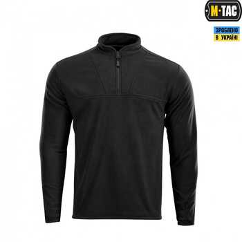 Тактична кофта M-Tac Delta Fleece Black чорна M