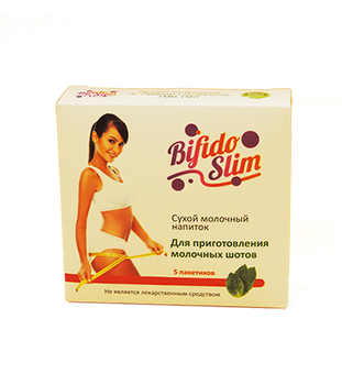 Bifido Slim - сухой молочный напиток для похудения (Бифидо Слим) арт. 1067