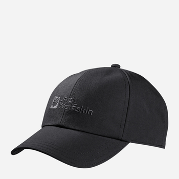 Czapka z daszkiem Jack Wolfskin Baseball Cap 1900675_6000 One Size Czarna (4064993988680)