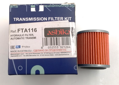 Фильтр тонкой очистки АКПП ASHIKA FTA116 31726-1XF00, 2824A006 JUKE, Жук, ASX, LANCER, Лансер, OUTLANDER,