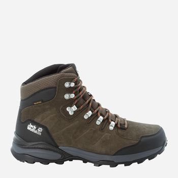 Buty trekkingowe męskie Jack Wolfskin Refugio Texapore Mid M 4049841_4287 40 Khaki (4060477907451)