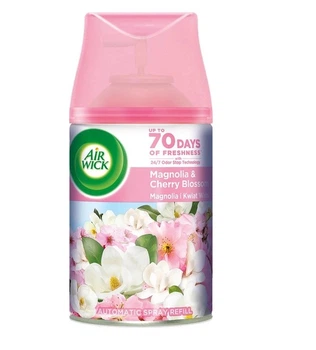 Сменный аэрозольный баллон к Air Wick Freshmatic Магнолия и цветущая вишня 250 мл (4607109402177)