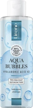 Увлажняющий тоник для лица Lirene Aqua Bubbles 200 мл (5900717769618)