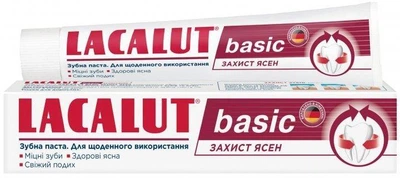 Зубна паста Lacalut basic Захист ясен 75 мл (4016369961605)