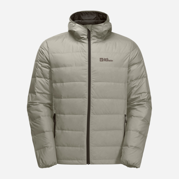 Kurtka puchowa męska Jack Wolfskin Ather Down Hoody M 1207671_A0029 S Beżowa (4064886343565)