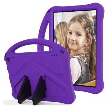 Детский чехол New Kids Case на планшет Amazon Fire HD 10 (10.1") 2021 / фиолетовый