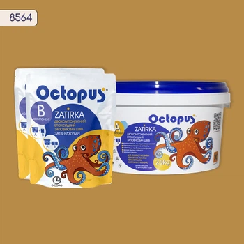Затирка для плитки Octopus Zatirka золотиста 8564 епоксидна 2,5 кг