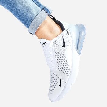 Чоловічі кросівки для бігу Nike Air Max 270 AH8050-100 41 (8US) Білі (888412058075)