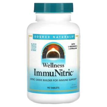 Формула с оксидом азота Source Naturals, Wellness ImmuNitric, 90 таблеток (11966759)