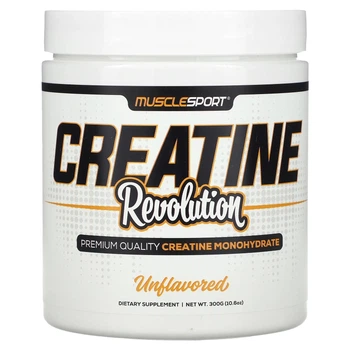 Креатин MuscleSport, Creatine Revolution, Unflavored, 10.6 oz (300 g) (11964937)