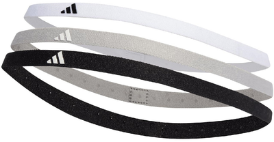 Zestaw opasek do włosów Adidas Hairband IK0471 3 szt (4066763990527)