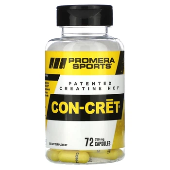 Креатин Con-Cret, Con-Cret Creatine HCl, 750 mg, 72 Capsules (11972665)