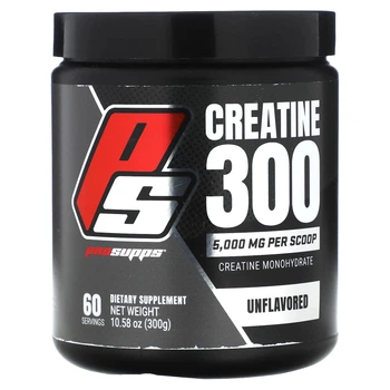 Креатин ProSupps, Креатин 300, неароматизированный, 5,000 мг, 10.58 унции (300 г) (11964886)