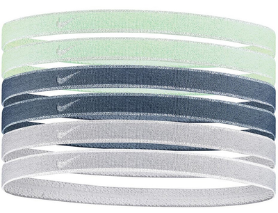 Zestaw opasek do włosów Nike Swoosh Sport Headbands N1002008316OS 6 szt (887791408761)