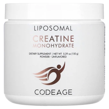 Креатин Codeage, Liposomal, Creatine Monohydrate Powder, Unflavored, 5.29 oz (150 g) (11964931)