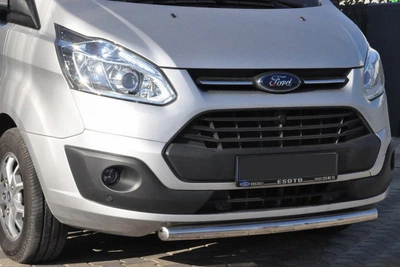 Передняя защита ST008 (нерж.) 60 мм для Ford Custom 2013-2022 гг