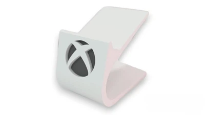 Элегантная подставка для геймпада Xbox с логотипом Белая