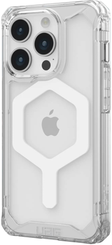 Панель Urban Armor Gear Plyo для iPhone 15 Pro Max з MagSafe Transparent/White (840283910043)