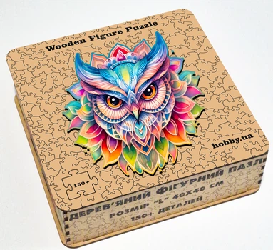 Пазл фігурний Сова FWP-012