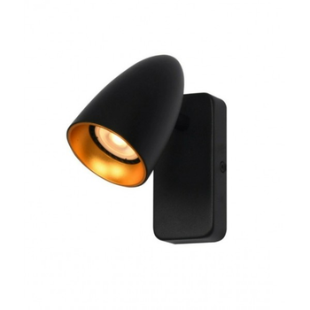 Бра Italux WL-36748-1R-BK-GD Tino GU10 1x10W IP20 Bk (072988)