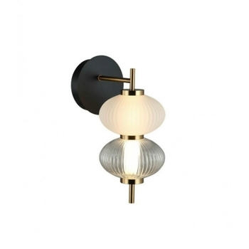 Бра Italux WL-84938-2-BK Testa Led 2x8W 3000K 480Lm IP20 Bk (072781)