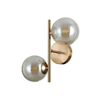 Бра Italux WL-2244-2-HBR Erimida G9 2x5W IP20 Brass (063990)