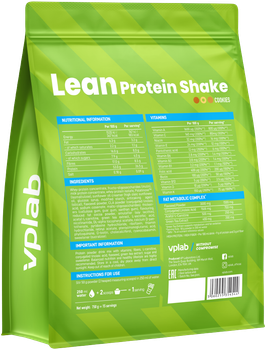 Białko VPLab Lean Protein Shake 750 g Ciasteczka (5060255354544)