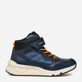 Buty sportowe młodzieżowe dla chłopca Geox J Rooner Boy J46H0E054FUC0700 35 Niebieskie (8056206986091)