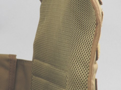 Тактический жилет Плитоноска Plate Carrier Mil-Tec Койот (13463105)