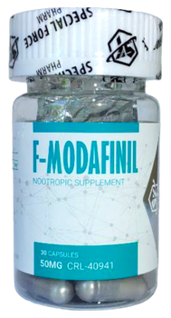 Ноотроп Модафініл Для покращення роботи мозку Special Force F-Modafinil+ 30 капсул