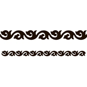 Кованая виньетка растительная Артдеко 1230х75х3 мм (69.020.03)