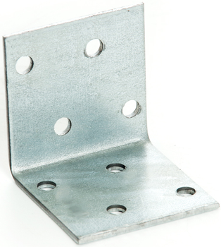 Кутник 40х40х20х2 мм. перфорований Steelfix 50 шт (023561)