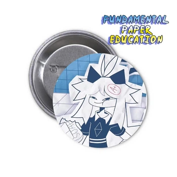 Значок Fundamental Paper Education Бумажная Школа #03