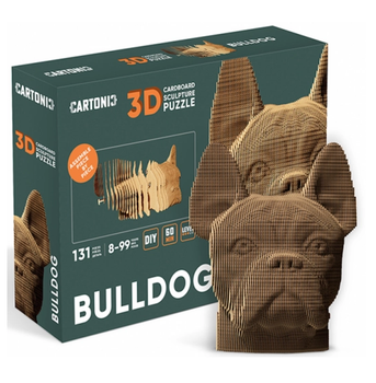 Картонный конструктор Cartonic 3D Puzzle BULLDOG