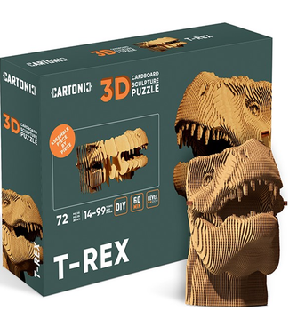 Картонный конструктор Cartonic 3D Cartonic T-REX