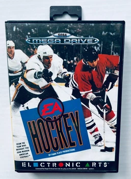 EA Hockey, английская версия - картридж для SEGA Mega Drive, Б/У