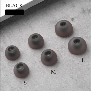 Амбушюри для навушників чорні Samsung Galaxy Buds 2 силиконові Black комплект ( S, M, L ) 6 шт.