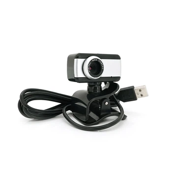 Вебкамера с гарнитурой Q19, 720p, пласт. корпус, Black/Silver, Q50