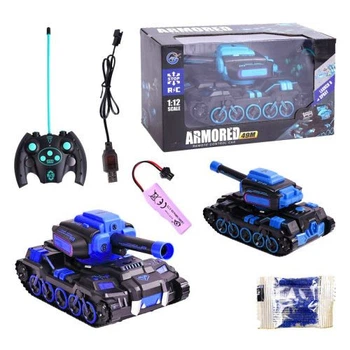 Танк на радиоуправлении "Armored" (голубой)