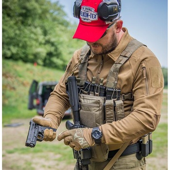 Перчатки тактические Helikon-Tex Range Tactical Gloves M Чорний-Сірий