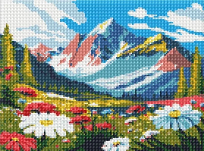 Алмазная мозаика Контрасты природы ©art_selena_ua 30x40 AMO8136 Идейка