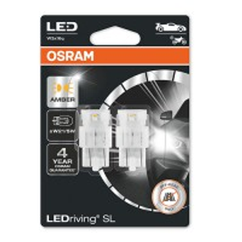 Автомобильные лампочки Osram LEDriving W21/5W 12V 5W W3x16q желтые (2 шт.)(7515DYP02B) пр-во OSRAM