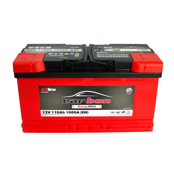 Батарея аккумуляторная CARBON Longlife 12В 110Ач 1000A(EN) R+(CRB11000) пр-во CARBON