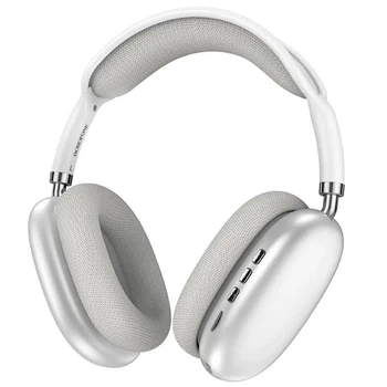 Накладні бездротові навушники Borofone BO22 Elegant (silver) (199268)