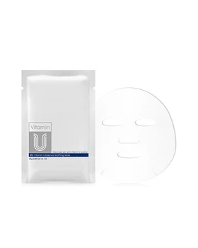 Тканевая восстанавливающая маска CUskin CU: Vitamin U Essence Soothing Mask 25 г