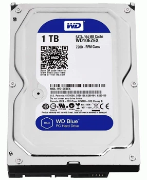 Жесткий диск Western Digital 3.5 1Tb (WD10EZEX-00BBHA0) Б/у