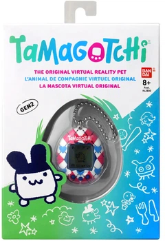 Interaktywna zabawka Bandai Tamagotchi Original  Argyle heart (3296580429813)