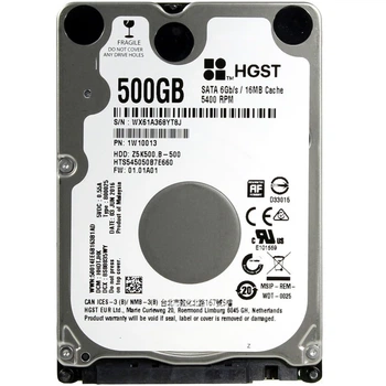 Жесткий диск 2.5" 500Gb Hitachi Travelstar 5K500 (1W10013 / HTS545050B7E660) (Ref) - Refurbished